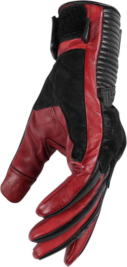 Thrashin Supply Co. Boxer Gloves - Red - Small - Installation View