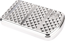 Load image into Gallery viewer, Thrashin Supply Co. Brake Pedal Pad - Chrome - FL - Main Product View