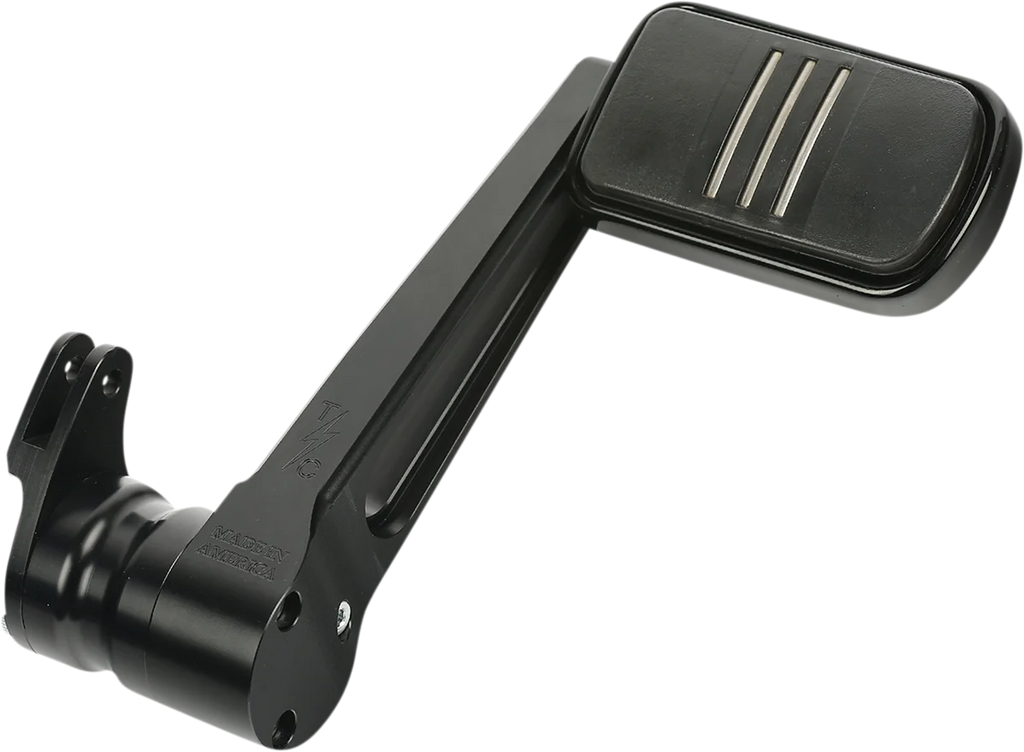 Thrashin Supply Co. Brake Pedal Pad Mount - Black - Installation View