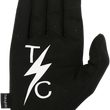 Load image into Gallery viewer, Thrashin Supply Co. Covert Gloves - Black - Large - Side View