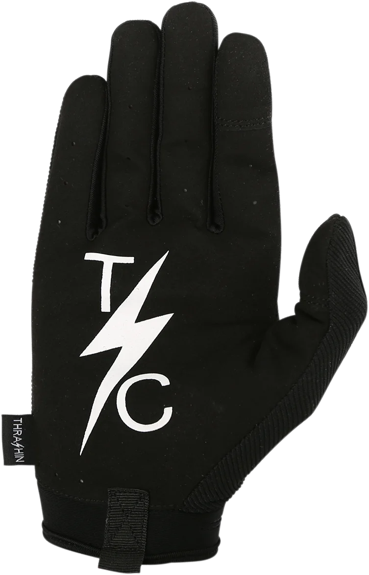 Thrashin Supply Co. Covert Gloves - Black - Large - Side View