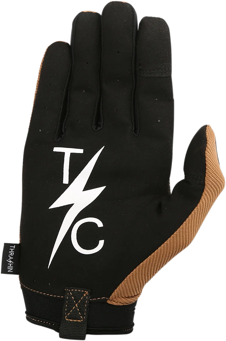 Thrashin Supply Co. Covert Gloves - Tactical Tan - Large - Side View