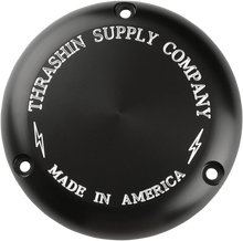 Load image into Gallery viewer, Thrashin Supply Co. Derby Cover - Polished - Classic - Side View