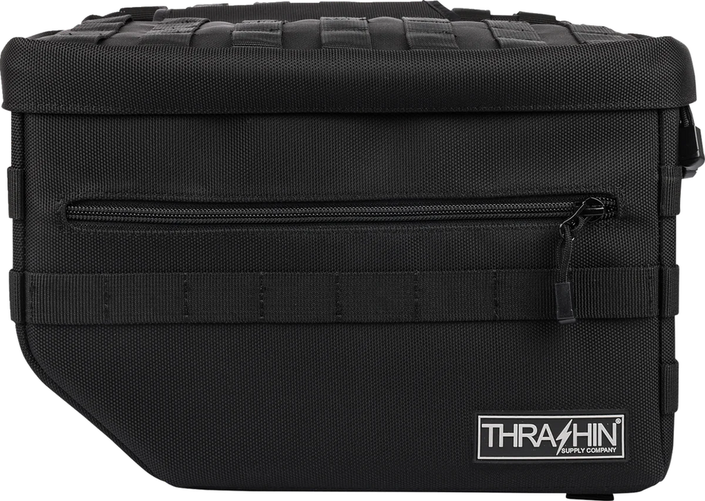 Thrashin Supply Co. Escape Saddlebags - Black - Additional View 5
