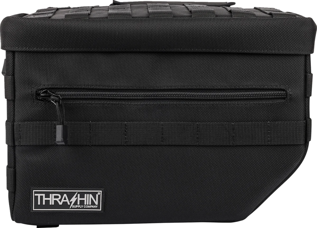 Thrashin Supply Co. Escape Saddlebags - Black - Additional View 6