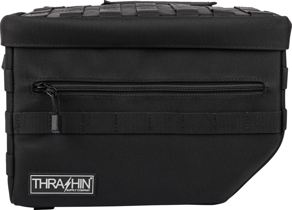 Thrashin Supply Co. Escape Saddlebags - Black - Additional View 6