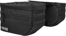 Load image into Gallery viewer, Thrashin Supply Co. Escape Saddlebags - Black - Additional View 7