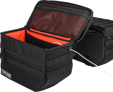 Load image into Gallery viewer, Thrashin Supply Co. Escape Saddlebags - Black - Additional View 8