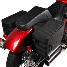 Load image into Gallery viewer, Thrashin Supply Co. Escape Saddlebags - Black - Additional View 9
