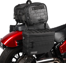 Load image into Gallery viewer, Thrashin Supply Co. Escape Saddlebags - Black - Additional View 16