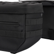 Load image into Gallery viewer, Thrashin Supply Co. Essential Saddlebags - Black - Side View