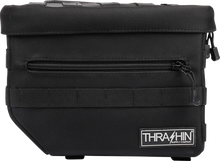 Load image into Gallery viewer, Thrashin Supply Co. Essential Saddlebags - Black - Back View