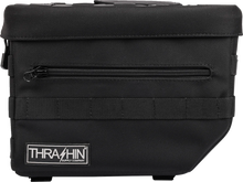 Load image into Gallery viewer, Thrashin Supply Co. Essential Saddlebags - Black - Installation View