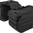Load image into Gallery viewer, Thrashin Supply Co. Expedition Saddlebags - Black - Main Product View
