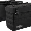 Load image into Gallery viewer, Thrashin Supply Co. Expedition Saddlebags - Black - Side View