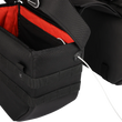 Load image into Gallery viewer, Thrashin Supply Co. Expedition Saddlebags - Black - Installation View