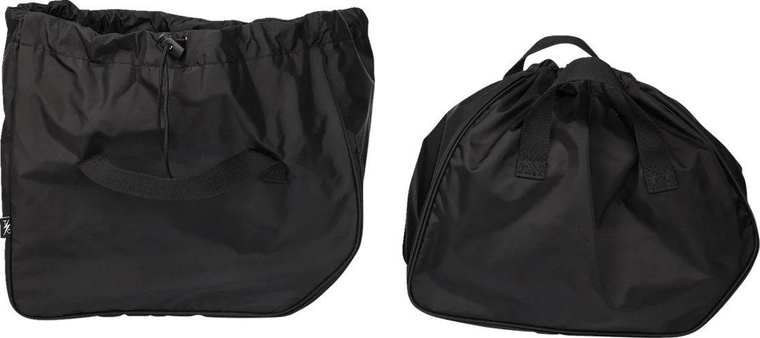 Thrashin Supply Co. Expedition Saddlebags - Black - Additional View 6