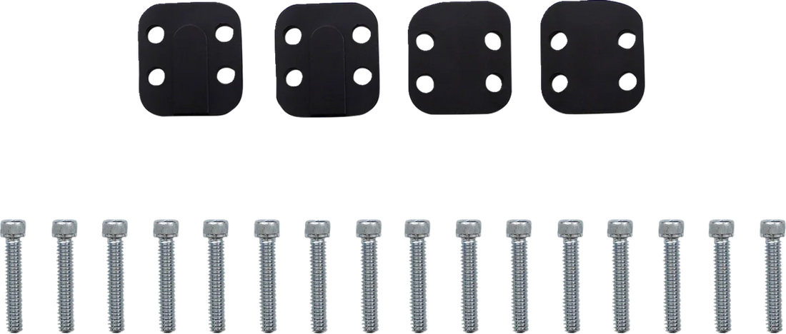 Thrashin Supply Co. Floorboards - 1/2" Lift Kit - Side View