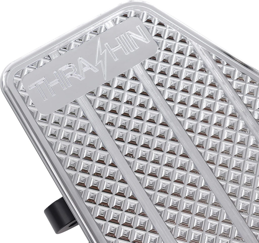 Thrashin Supply Co. Floorboards - Passenger - Chrome - Back View