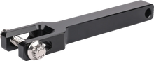 Load image into Gallery viewer, Thrashin Supply Co. Front extention gauge relocation mount - Black - Main Product View