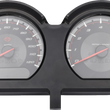 Load image into Gallery viewer, Thrashin Supply Co. Gauge Relocation Kit - Black - Back View