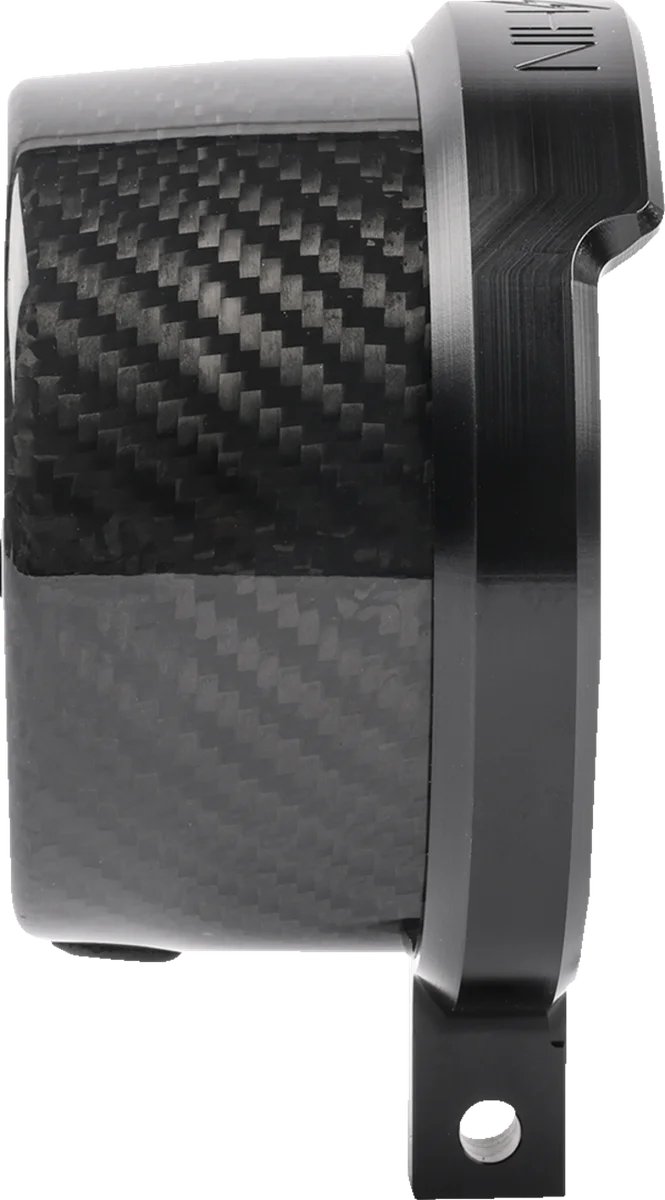 Thrashin Supply Co. Gauge Relocation Kit - Black - Back View