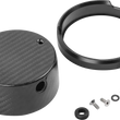 Load image into Gallery viewer, Thrashin Supply Co. Gauge Relocation Kit - Black - Installation View