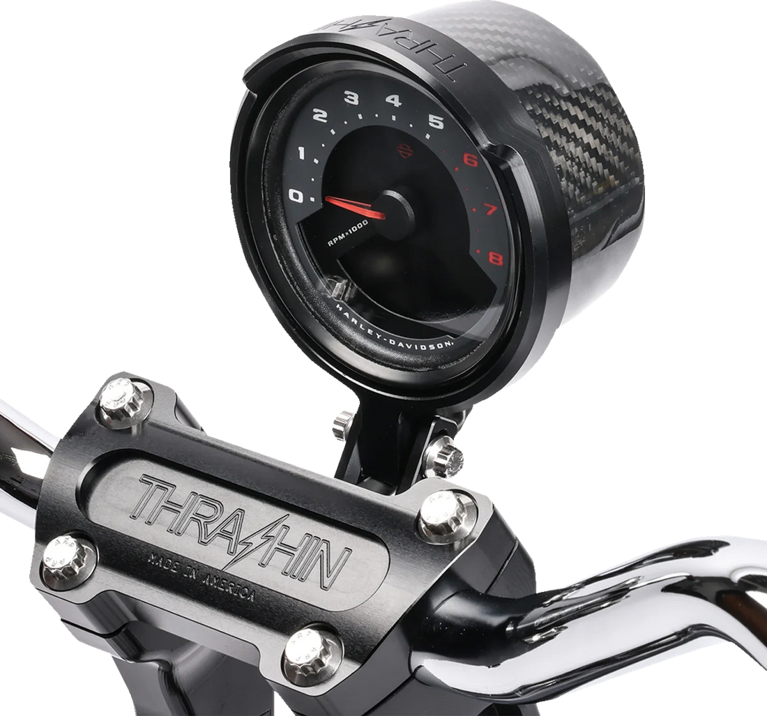 Thrashin Supply Co. Gauge Relocation Kit - Black - Additional View 6