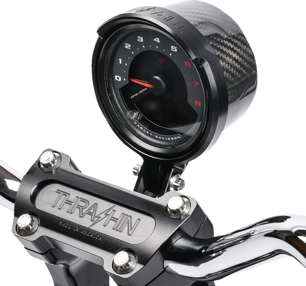 Thrashin Supply Co. Gauge Relocation Kit - Black - Additional View 6