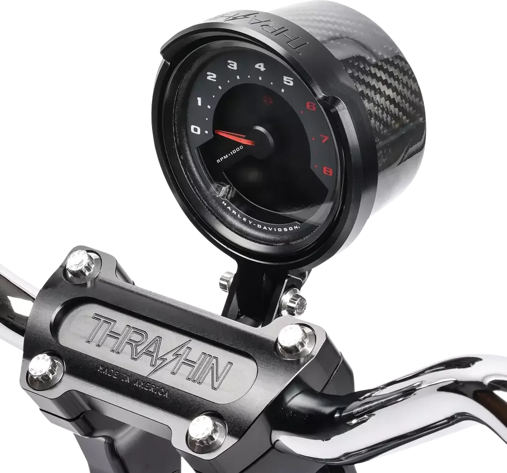 Thrashin Supply Co. Gauge Relocation Kit - Black - Additional View 10