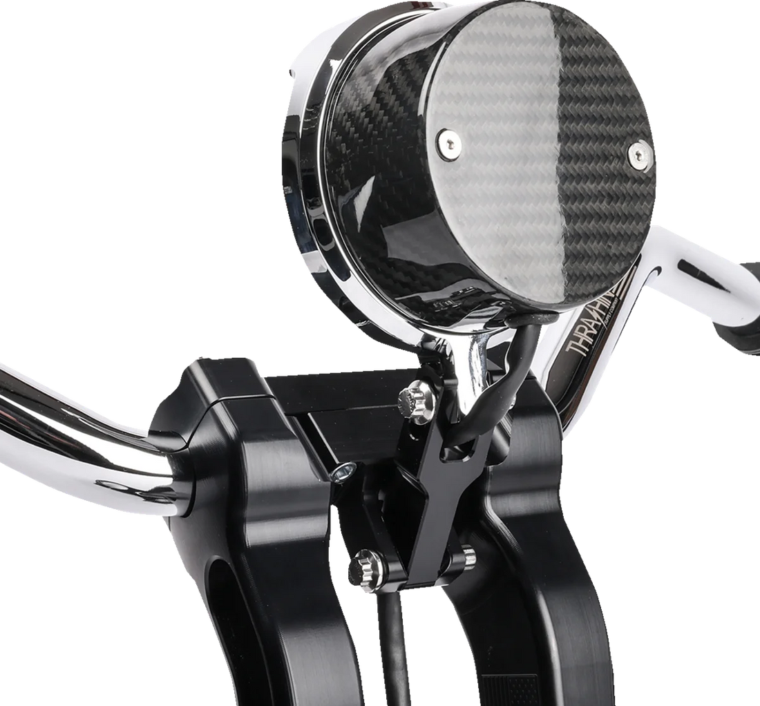 Thrashin Supply Co. Gauge Relocation Kit - Chrome - Additional View 8