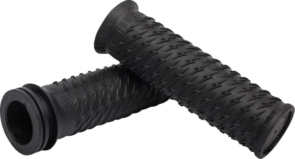 Thrashin Supply Co. Grips - Bolt - Black - Main Product View