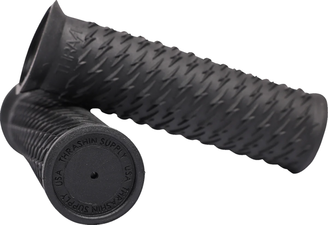 Thrashin Supply Co. Grips - Bolt - Black - Side View
