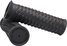Load image into Gallery viewer, Thrashin Supply Co. Grips - Bolt - Black - Side View