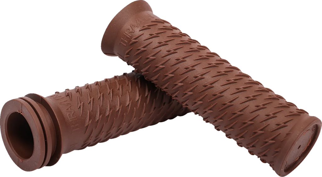 Thrashin Supply Co. Grips - Bolt - Brown - Main Product View