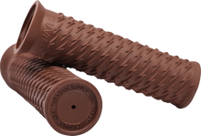 Load image into Gallery viewer, Thrashin Supply Co. Grips - Bolt - Brown - Side View