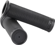 Load image into Gallery viewer, Thrashin Supply Co. Grips - Moto - 1" - Slim - Black - Side View