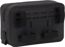 Load image into Gallery viewer, Thrashin Supply Co. Handlebar Bag - Black - Waterproof - Side View