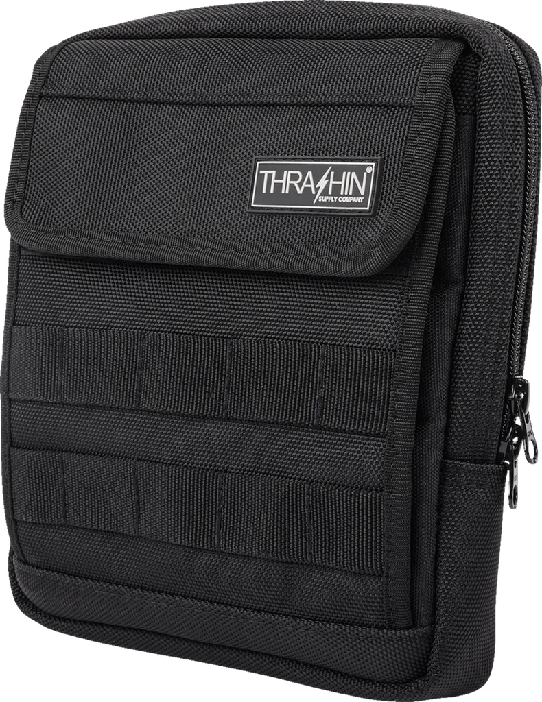 Thrashin Supply Co. Handlebar Bag - Slim - Black - Side View