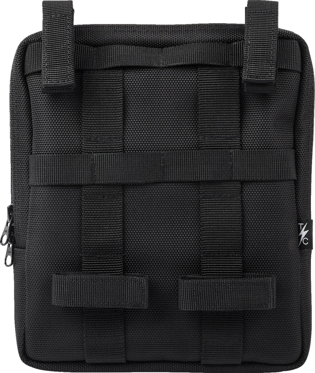 Thrashin Supply Co. Handlebar Bag - Slim - Black - Back View