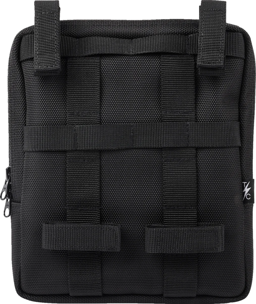 Thrashin Supply Co. Handlebar Bag - Slim - Black - Back View