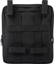 Load image into Gallery viewer, Thrashin Supply Co. Handlebar Bag - Slim - Black - Back View