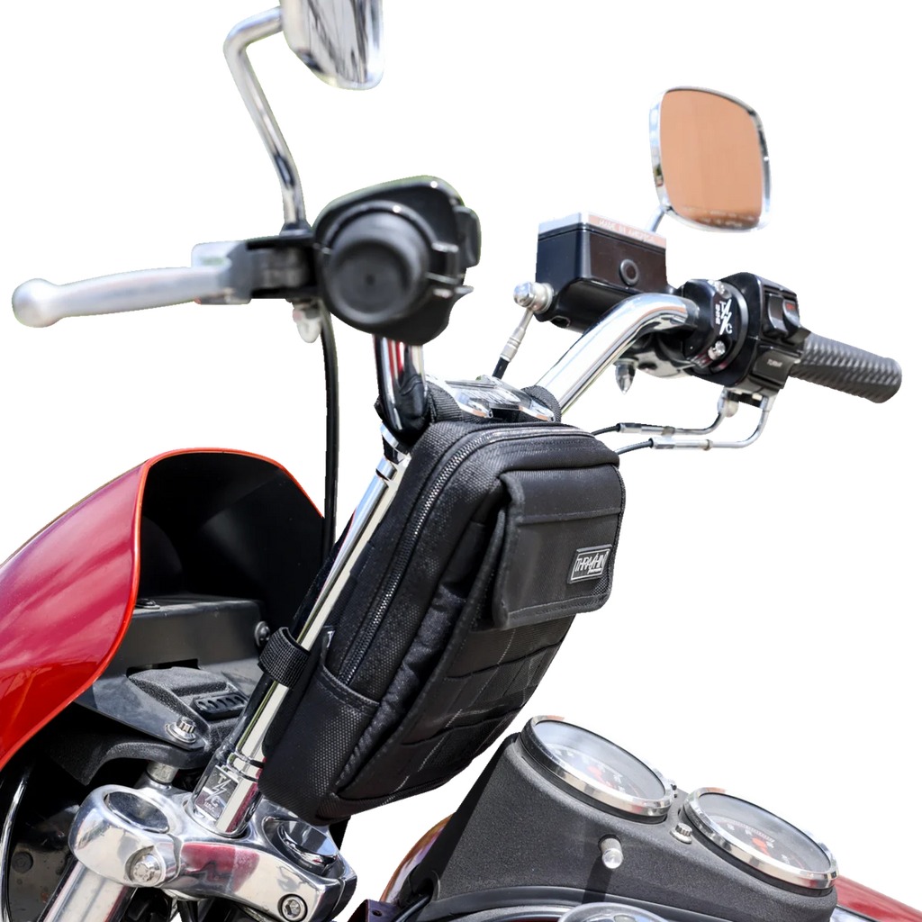 Thrashin Supply Co. Handlebar Bag - Slim - Black - Additional View 7