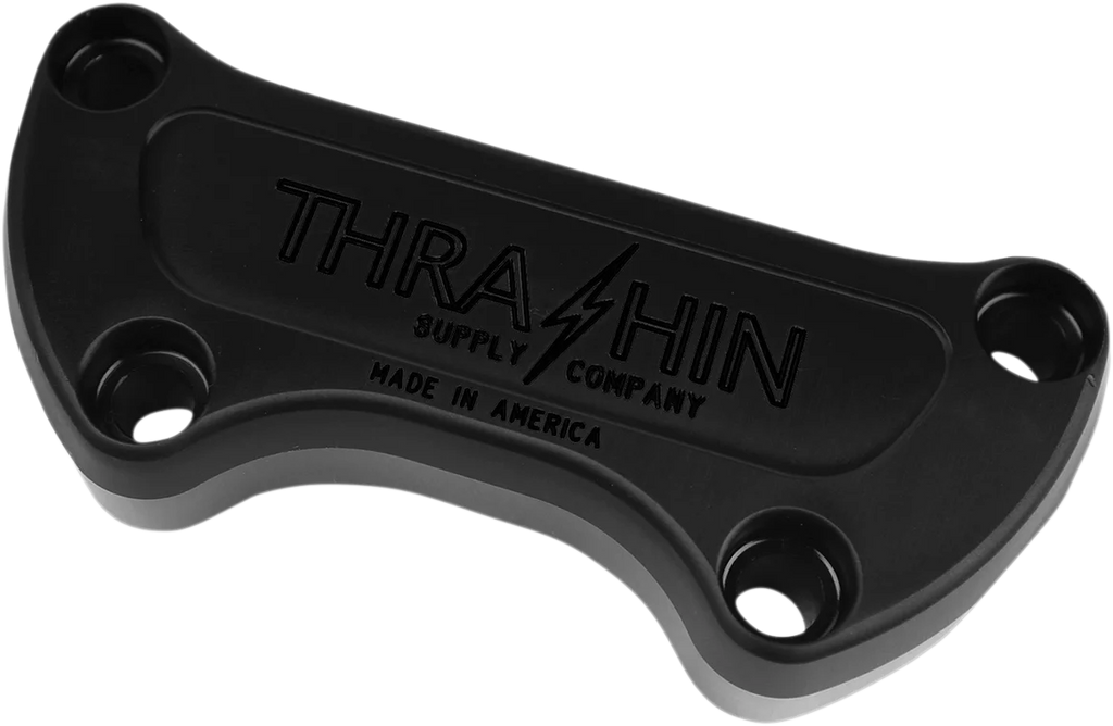 Thrashin Supply Co. Handlebar Clamp - Black - Main Product View