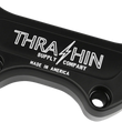 Load image into Gallery viewer, Thrashin Supply Co. Handlebar Clamp - Black - Side View