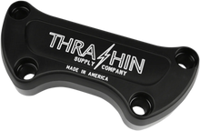 Load image into Gallery viewer, Thrashin Supply Co. Handlebar Clamp - Black - Side View