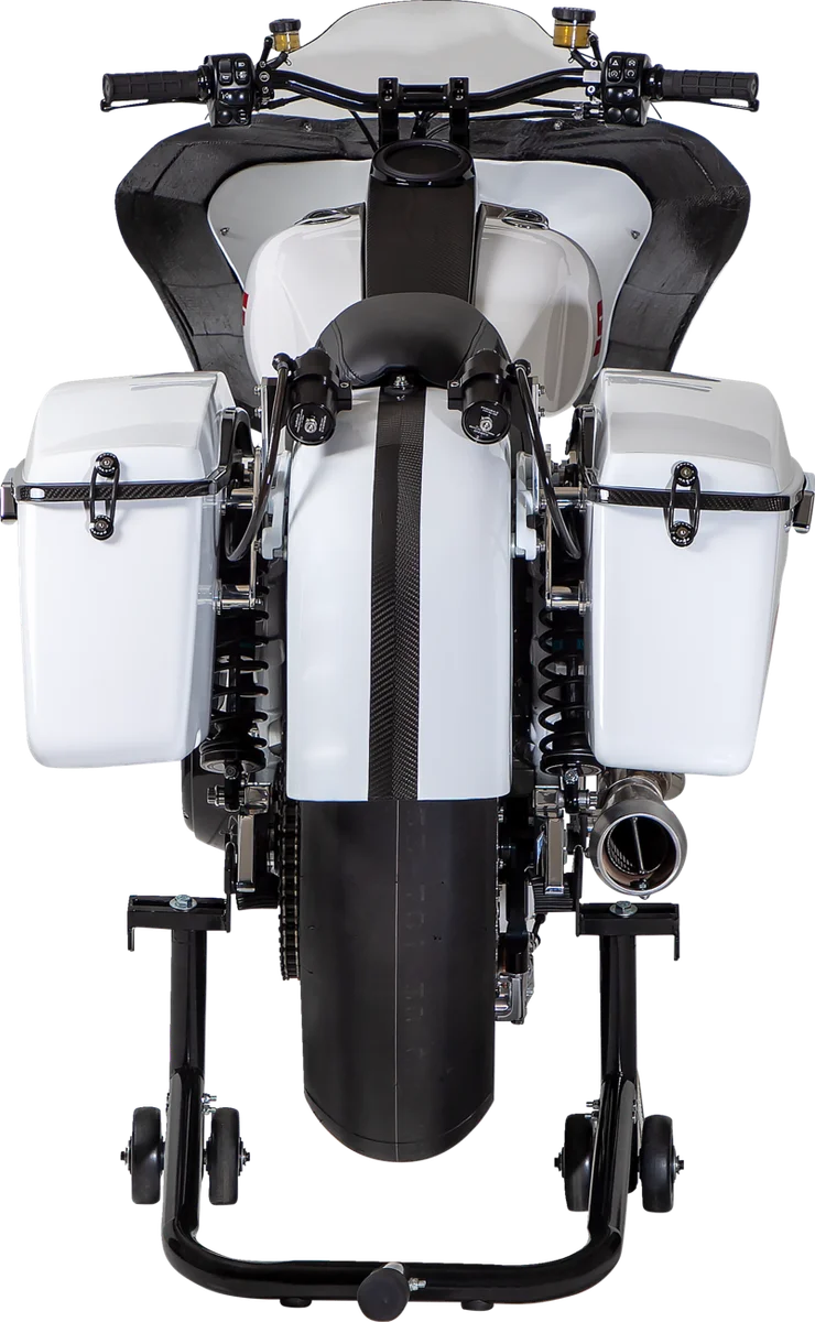 Thrashin Supply Co. Handlebar - Low Bend - Black - Side View