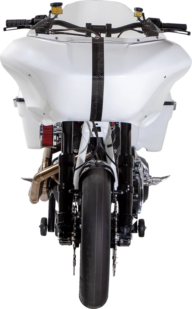 Thrashin Supply Co. Handlebar - Low Bend - Black - Back View