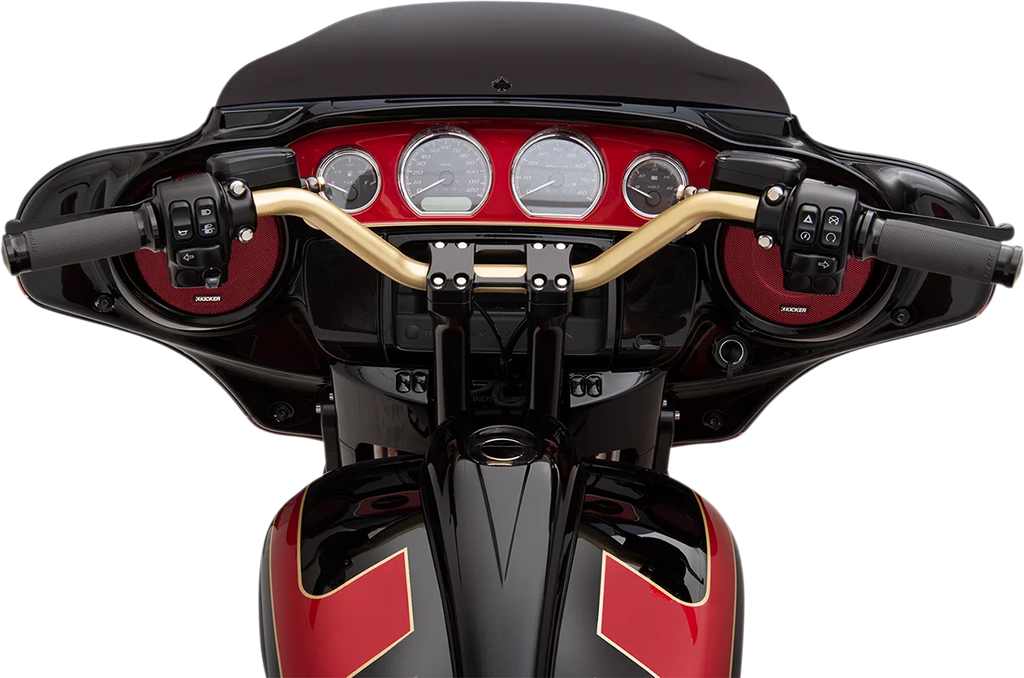 Thrashin Supply Co. Handlebar - Mid Bend - Black - Side View