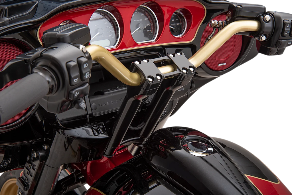 Thrashin Supply Co. Handlebar - Mid Bend - Black - Back View